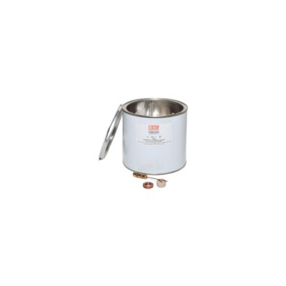 Industrial corrosion testing chamber with lid and control components.