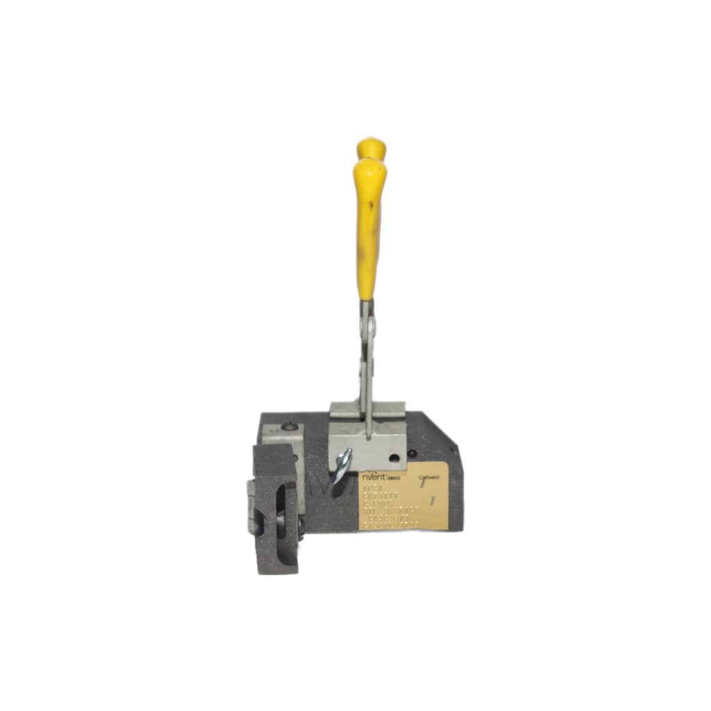 Corrosion testing clamp used in industrial material analysis at BK Corrosion.