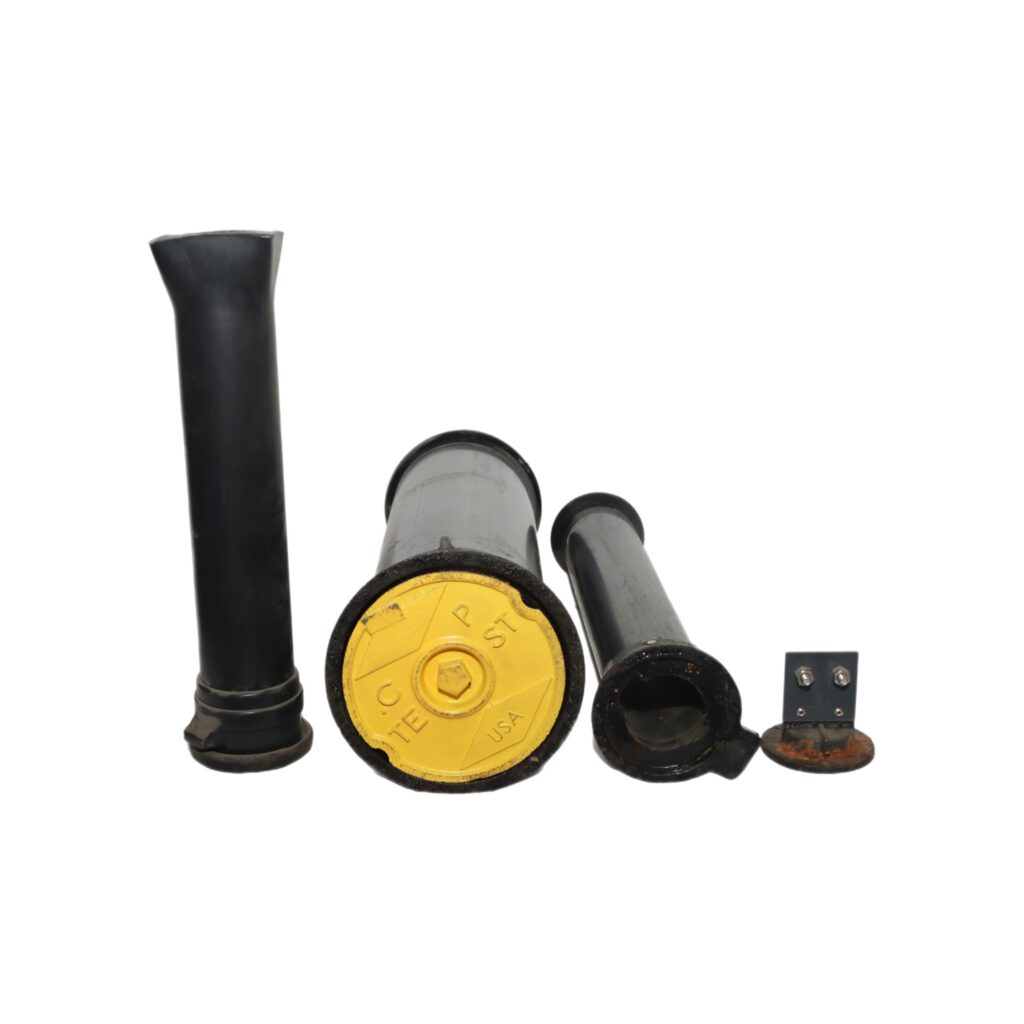 Corrosion-resistant pipeline components and protective caps for industrial use.